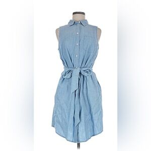 J. Crew Light Blue Chambray dress